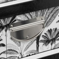 3S. x Home 6 boîtes coins metal noir et blanc Hot