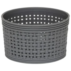 3S. x Home 10 paniers organisateurs gris New