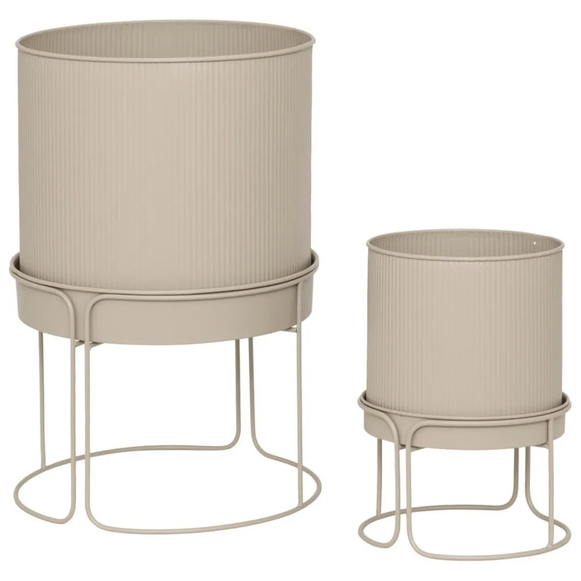 3S. x Home 2 pots Beige Sale