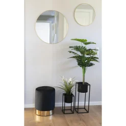 House Nordic 2 Pots de Fleur Noir LARMA Hot