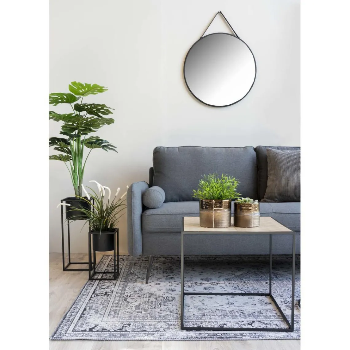 House Nordic 2 Pots de Fleur Noir LARMA Hot