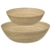 3S. x Home 2 saladiers 25 et 30 cm bambou Outlet