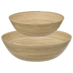 3S. x Home 2 saladiers 25 et 30 cm bambou Outlet