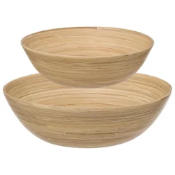 3S. x Home 2 saladiers 25 et 30 cm bambou Outlet