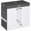 3S. x Home 3 suspensions Night en verre doré Sale