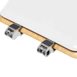 3S. x Home Abattant Bois + Zinc Modern Blanc Hot