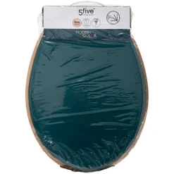 3S. x Home Abattant Bois + Zinc Pétrole Modern Bleu