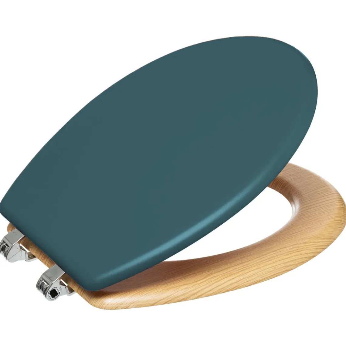 3S. x Home Abattant Bois + Zinc Pétrole Modern Bleu