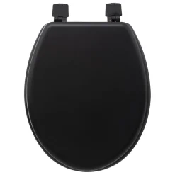 3S. x Home Abattant pour WC en Bois Noir Outlet