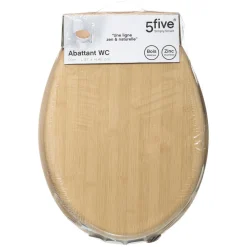 3S. x Home Abattant pour WC en Bois Hot