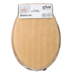 3S. x Home Abattant pour WC en Bois Hot