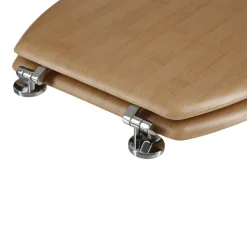 3S. x Home Abattant pour WC en Bois Hot