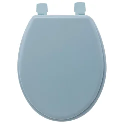 3S. x Home Abattant WC artic bois Bleu New