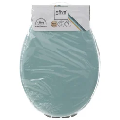 3S. x Home Abattant WC artic bois Bleu New