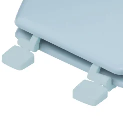 3S. x Home Abattant WC artic bois Bleu New