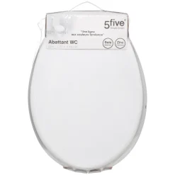 3S. x Home Abattant WC bois 18' + zinc blanc Discount