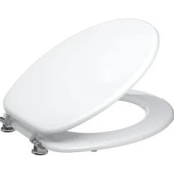 3S. x Home Abattant WC bois 18' + zinc blanc Discount