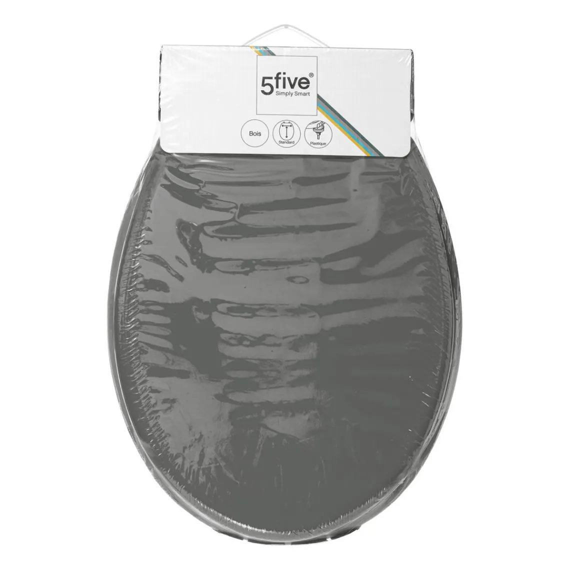 3S. x Home Abattant WC bois gris Sale