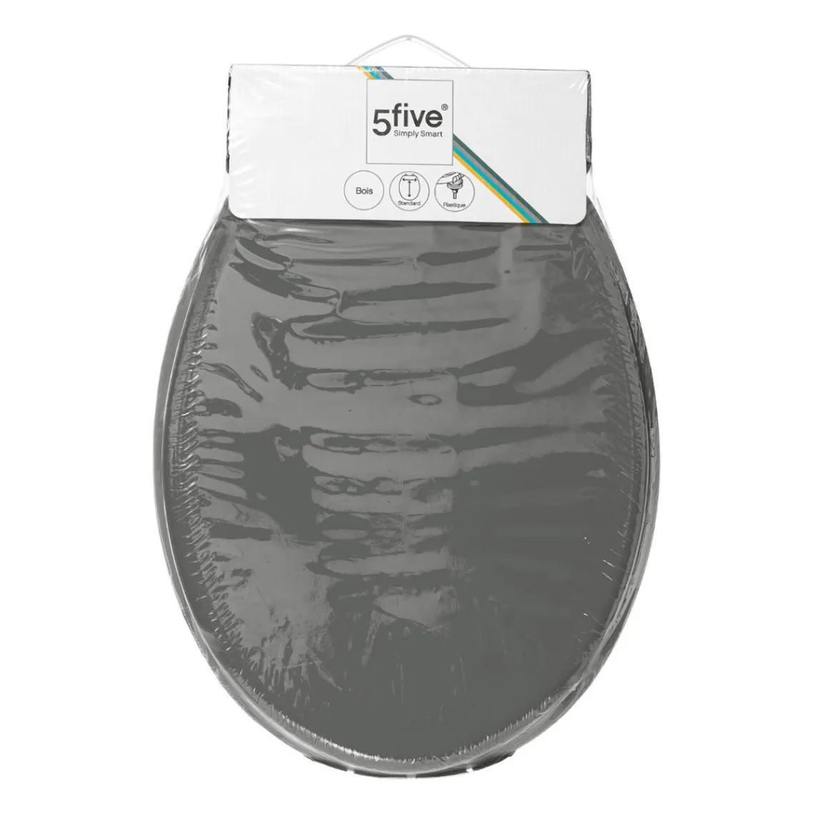 3S. x Home Abattant WC bois gris Sale