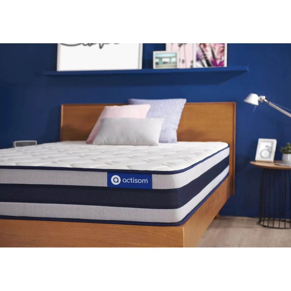 ACTISOM matelas Ressorts ensaches et Memoire de forme ACTIFLEX ERGO Maxi epaisseur 5zones de confort Outlet