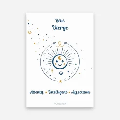 Tom & Mila Affiche de décoration bébé Vierge Online