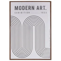 3S. x Home Affiche encadrée Adem noir et blanc Sale