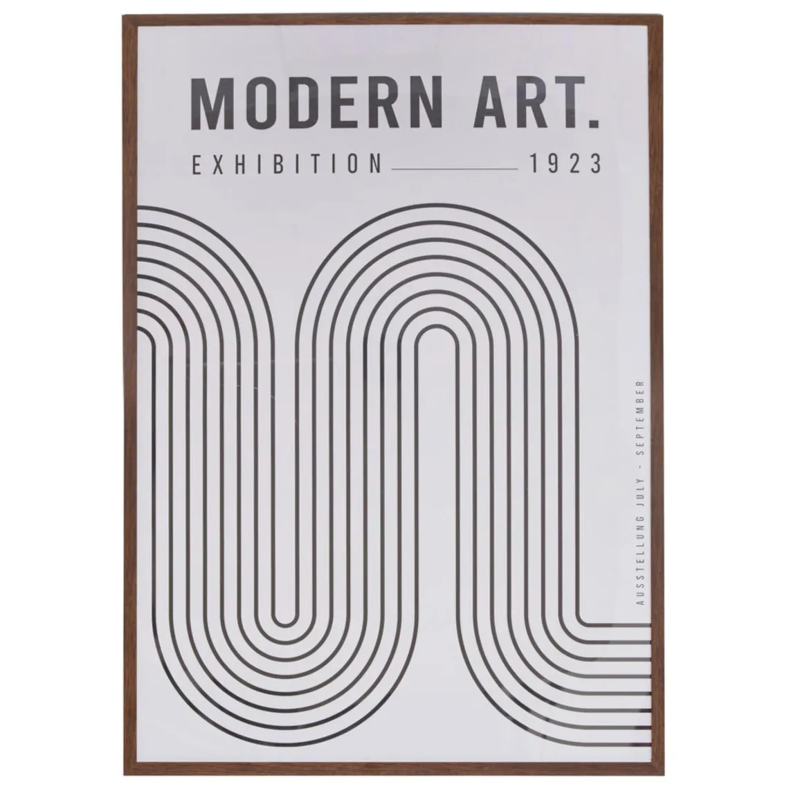 3S. x Home Affiche encadrée Adem noir et blanc Sale