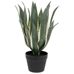 3S. x Home Agave artificielle en plastique H55cm vert Best