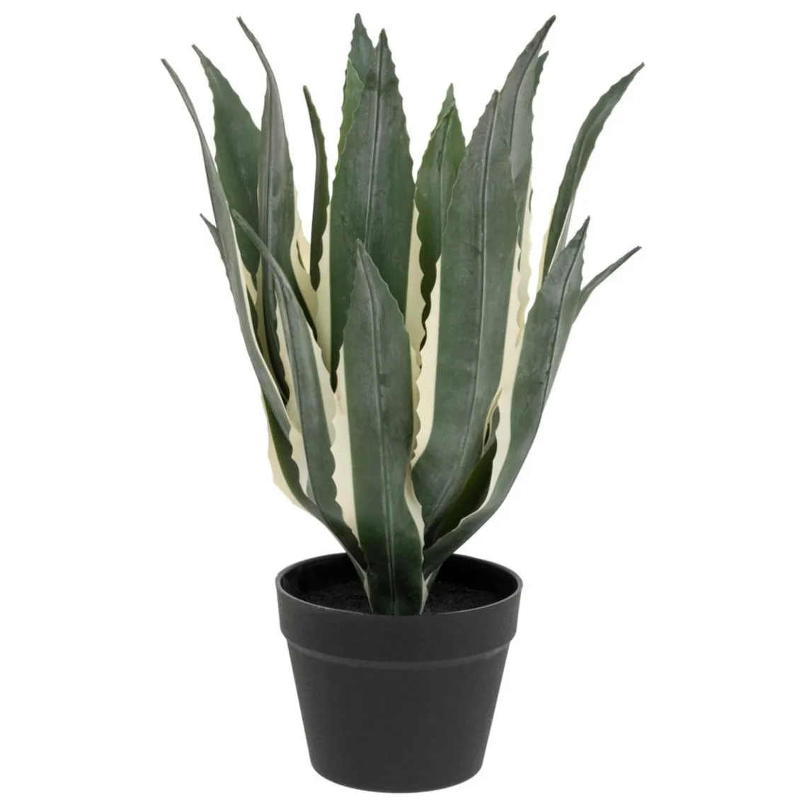 3S. x Home Agave artificielle en plastique H55cm vert Best