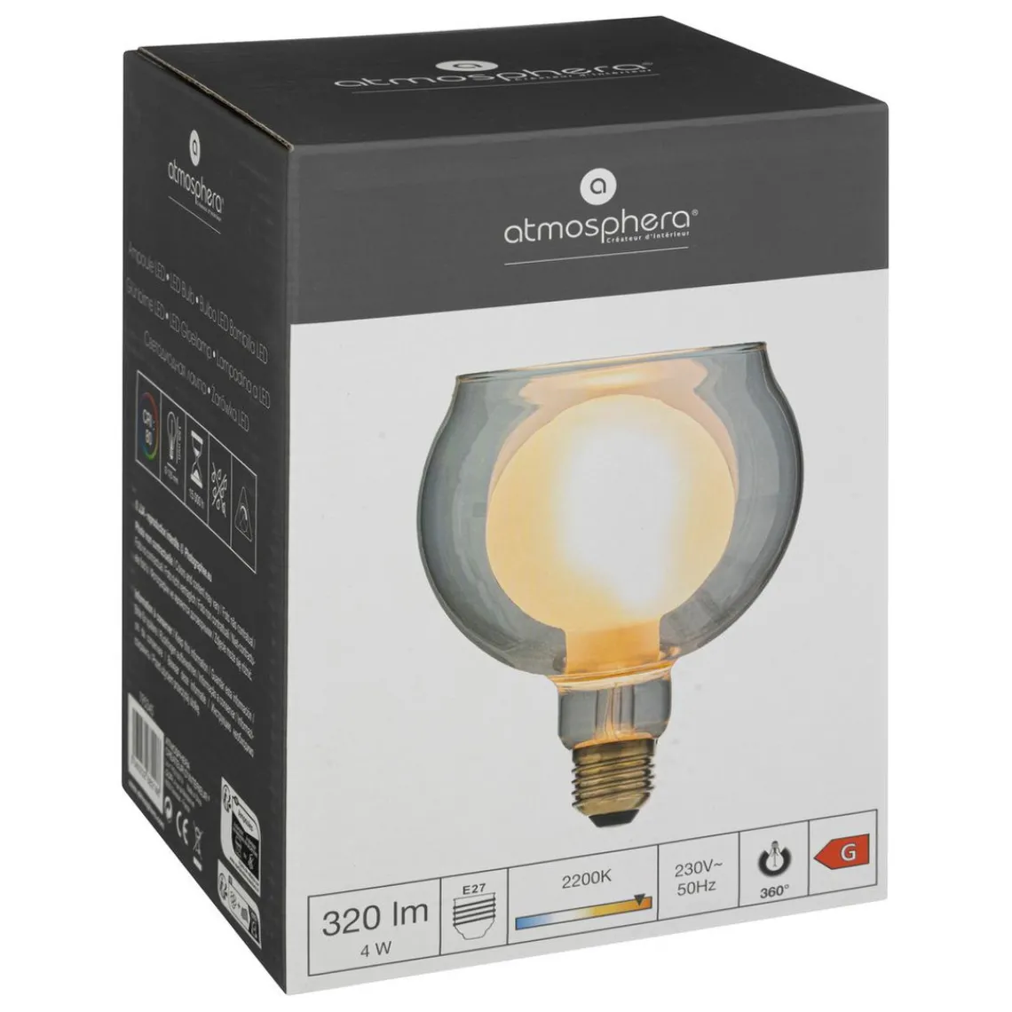 3S. x Home Ampoule LED en verre Best