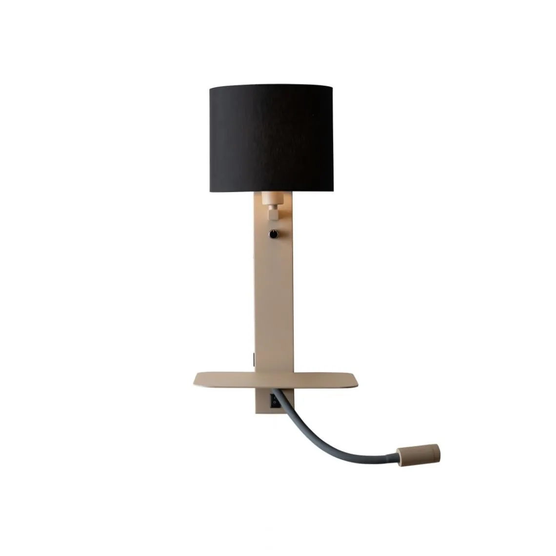 It s About Romi Applique Florence liseuse sable abat-jour noir Online