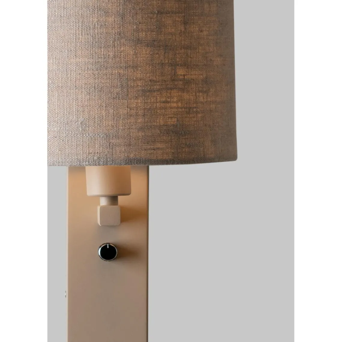 It s About Romi Applique Florence liseuse sable abat-jour lin clair New