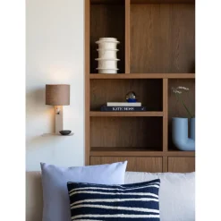 It s About Romi Applique Florence sable abat-jour lin fonce Hot