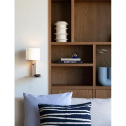 It s About Romi Applique Florence sable abat-jour blanc Discount