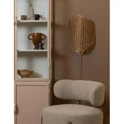 Good & Mojo Applique murale Kinabalu bambou abat-jour naturel marron Clearance