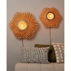 Good & Mojo Applique murale Madura bambou naturel marron New