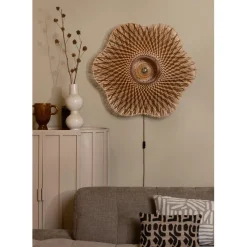 Good & Mojo Applique murale Madura bambou naturel marron Online