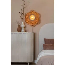 Good & Mojo Applique murale Madura bambou naturel marron