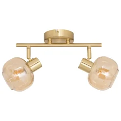 3S. x Home Applique murale plafonnier Pilia ambre Hot