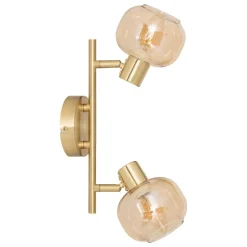 3S. x Home Applique murale plafonnier Pilia ambre Hot