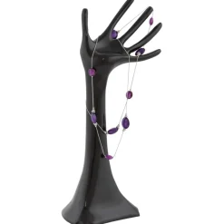 ALTEREGO Arbre à bijoux 'MANO' en aluminium peint noir Hot