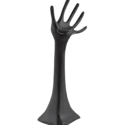 ALTEREGO Arbre à bijoux 'MANO' en aluminium peint noir Hot