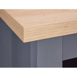 3S. x Home Armoire à bouteilles NELLINA coloris anthracite Discount