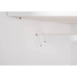 3S. x Home Armoire 2 Portes 2 Tiroirs Blanche PACO Best