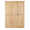 3S. x Home Armoire 3 portes en Pin massif SPEL Online