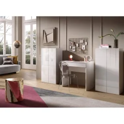 3S. x Home Armoire de stockage 2 portes multifonctionnelle Sale