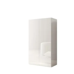 3S. x Home Armoire derangement 2 portes 4 étagères New