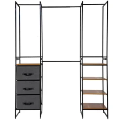 3S. x Home Armoire Dressing Modulable 6 Pièces Hot