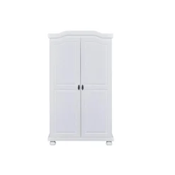3S. x Home Armoire en Bois Massif Laqué Blanc HEDDA Online