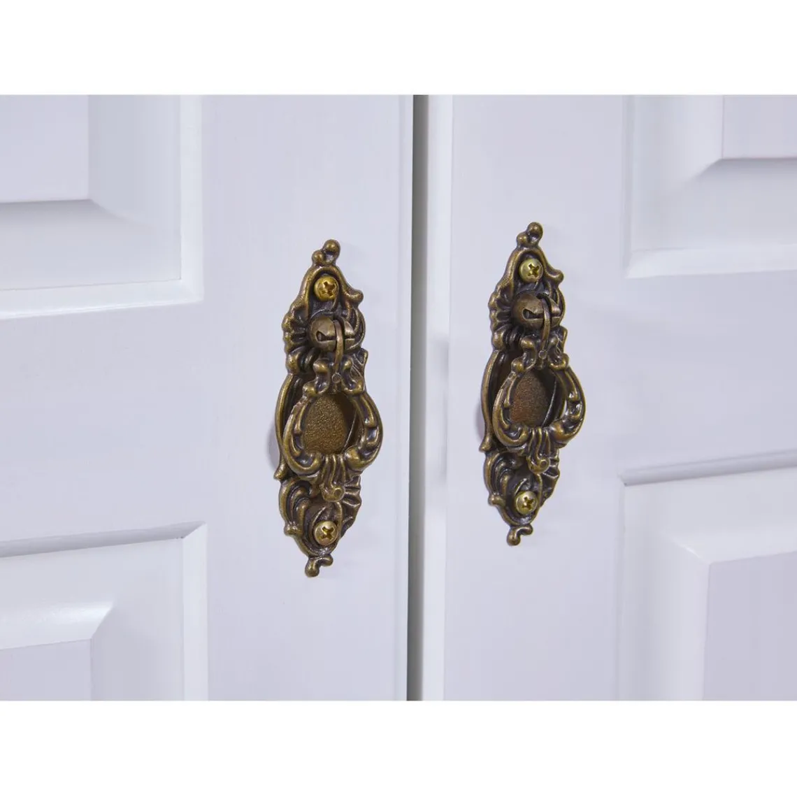 3S. x Home Armoire en Bois Massif Laqué Blanc HEDDA Online